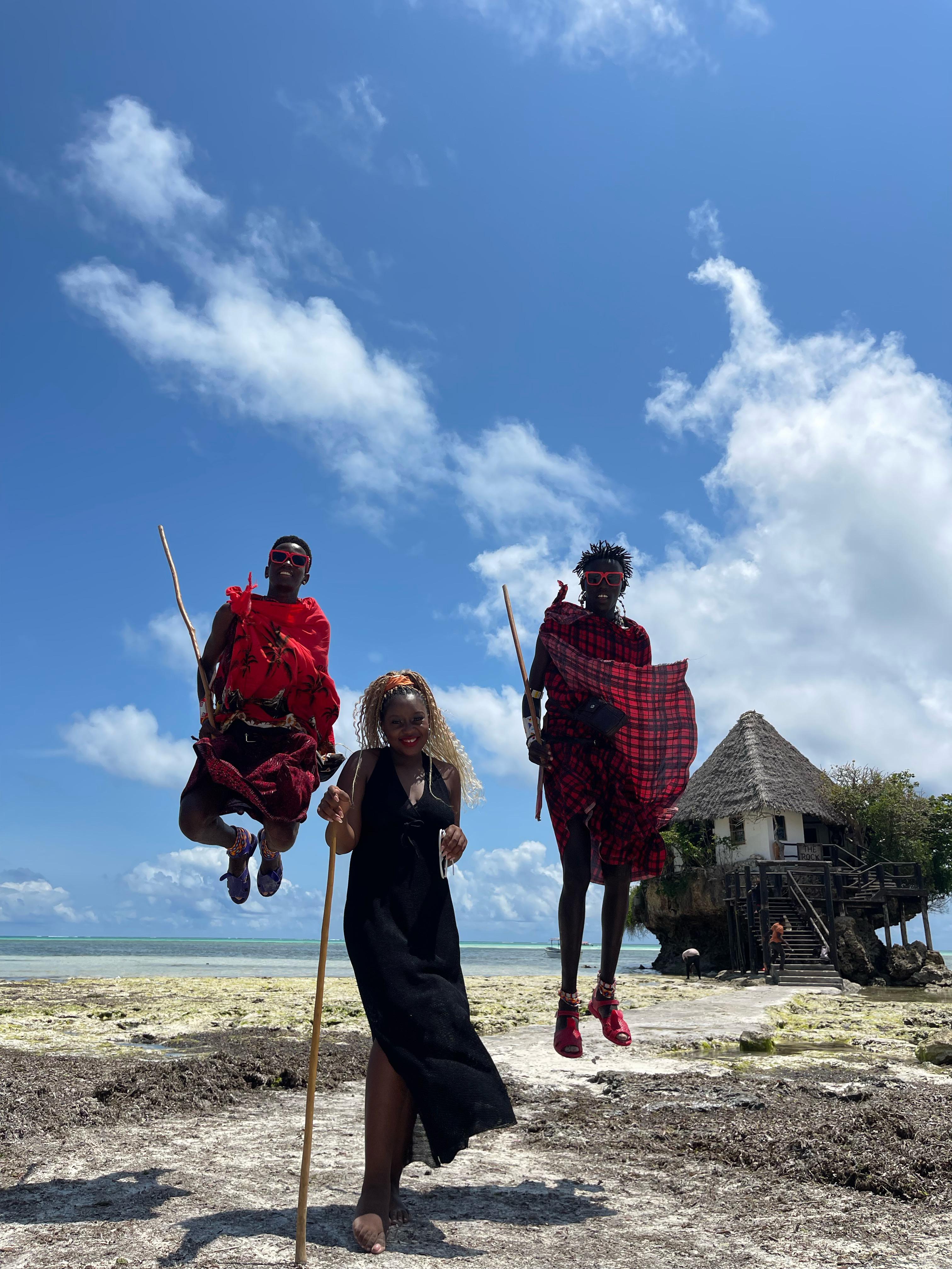 Meeting the Maasai mara people